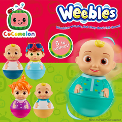 Cocomelon Weebles Wobbles Baby Toy - Cody Figure