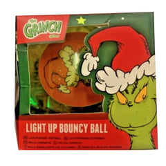 The Grinch LED The Grinch Christmas Green Glitter Bouncy Ball