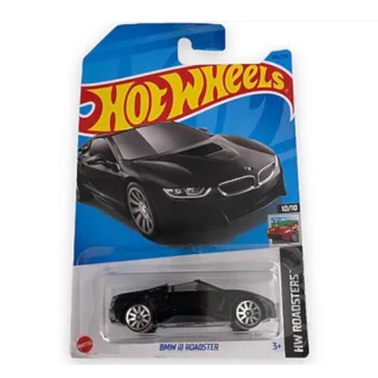Hot Wheels Die-Cast Vehicle Roadsters BMW i8 Roadster Black