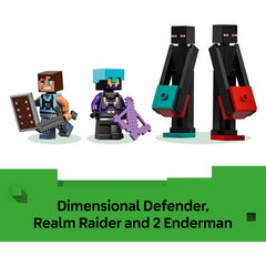 Lego Minecraft 21279 The Enderman Tower Building Playset with Mob