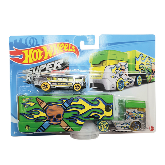 Hot Wheels Super Rigs Toy Vehicle - Pencil Pusher