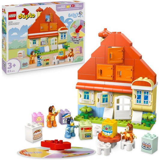 Lego Duplo 10459 Bluey Family House Memory Game Toy