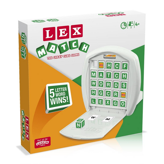 Top Trumps Lex Match The Crazy Cube Game