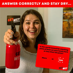 Lucky Egg Get Wet Adult Game with Water Sprayer Party Game