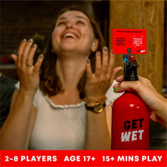 Lucky Egg Get Wet Adult Game with Water Sprayer Party Game