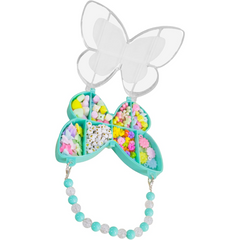 Be Bold Butterfly Shaped Bead Box Craft Set Storage Container