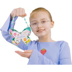 Be Bold Butterfly Shaped Bead Box Craft Set Storage Container