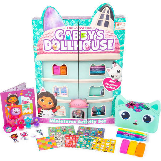 Gabby's Dollhouse Miniatures Activity Set Playset