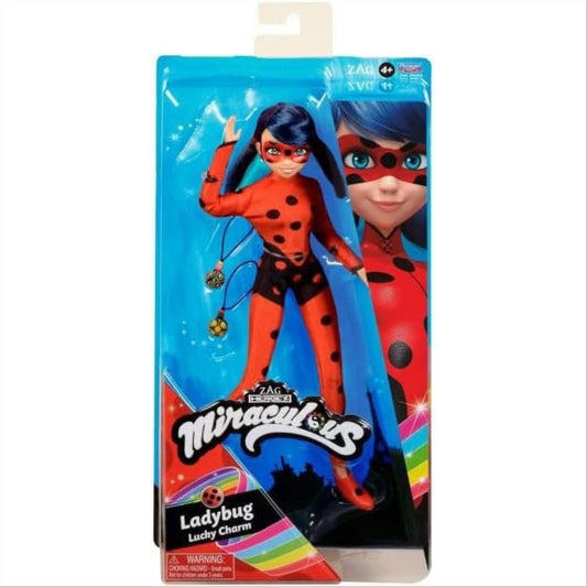 Miraculous Ladybug Teen Superhero Lucky Charm 10-Inch Fashion Doll