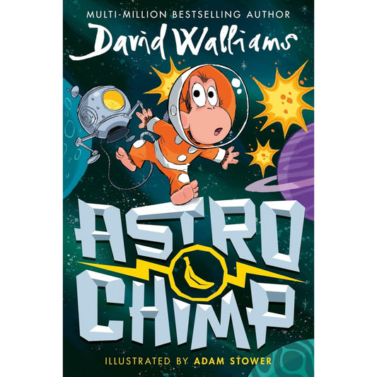 Astro Chimp Space D Walliams  Adventure Book