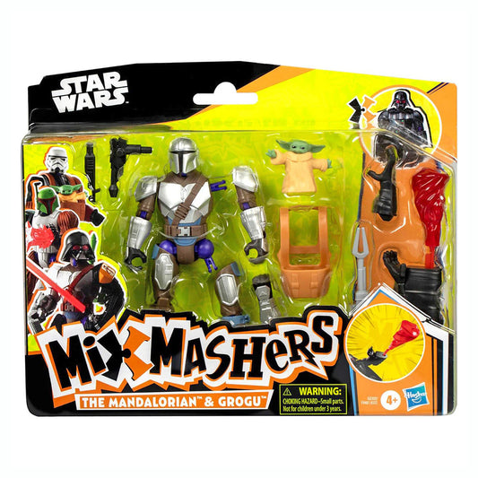 Star Wars MixMashers The Mandalorian and Grogu Figures