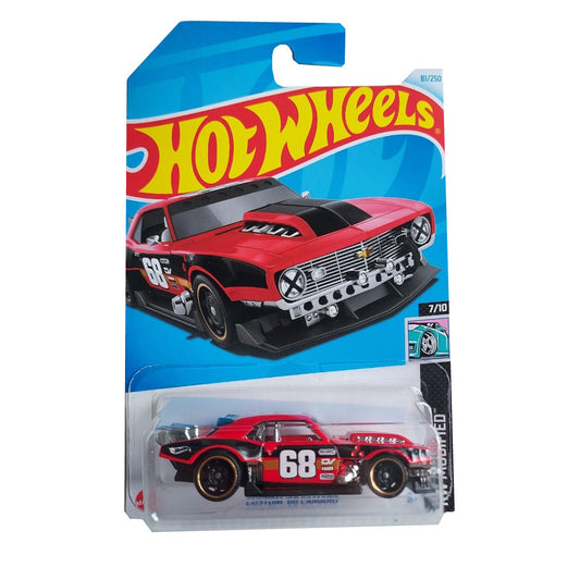 Hot Wheels Die-Cast Vehicle Camaro Red 1968