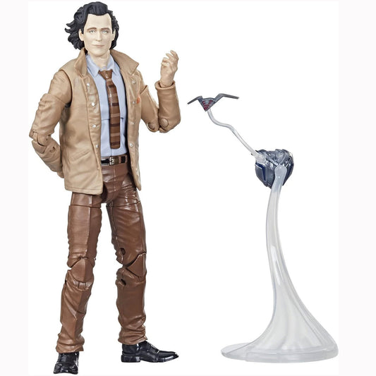 Marvel Legends Series LOKI Figure 3 Loki (BUILD A FIGURE: CAPTAIN AMERICA FLIGHT GEAR-REDWING)