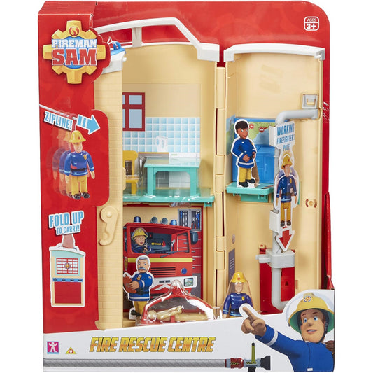 Fireman Sam Fire Rescue Centre With Working Zip Wire