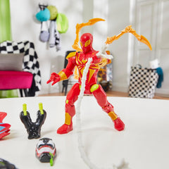 Marvel Mix Mashers Iron Spider Deluxe Figure Toy for Kids