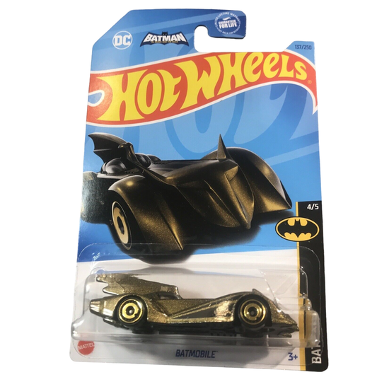 Hot Wheels Die-Cast Vehicle Batmobile DC Batman