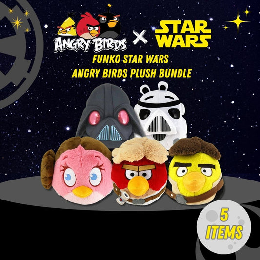 Star Wars Angry Birds Plush Bundle