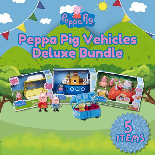 Peppa Pig Vehicles Deluxe Bundle