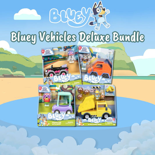 Bluey Vehicles Deluxe Bundle