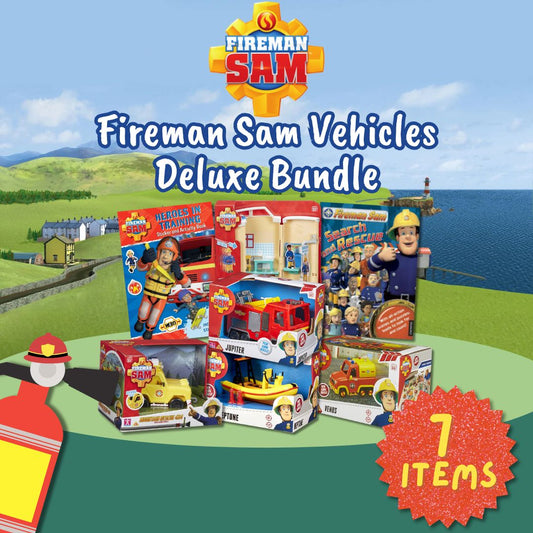 Fireman Sam Vehicles Deluxe Bundle