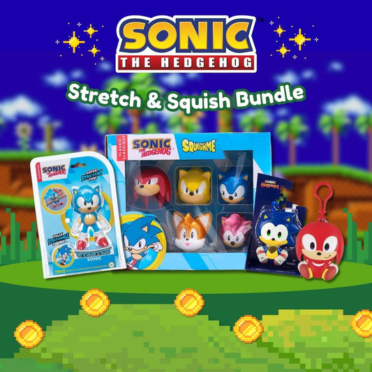 Sonic The Hedgehog Stretch & Squish Bundle