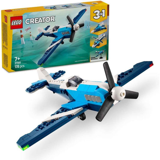 Lego Creator 31160 Aircraft Race Plane 3-In-1 Plane Jet Heli Construction Set