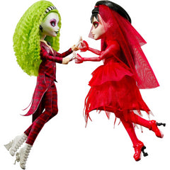 Monster High Skullector  Doll Pack of 2 - Beetlejuice Betelgeuse And Lydia Doll