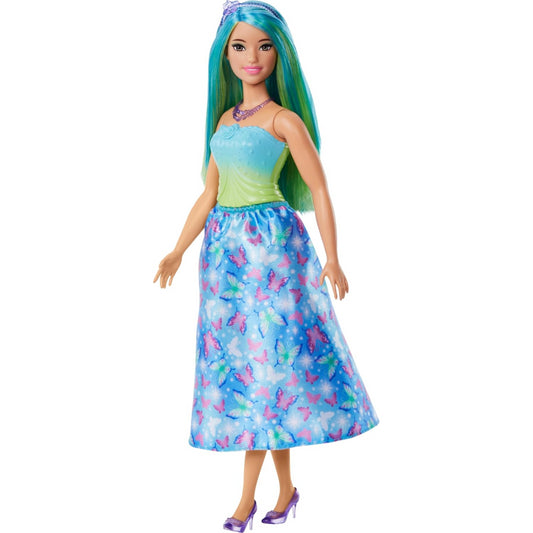 Barbie Dreamtopia Princess Doll Blue-Green Hair Figure Toy