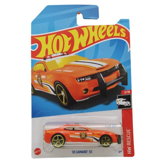 Hot Wheels Die-Cast Vehicle Camaro SS Orange 2010