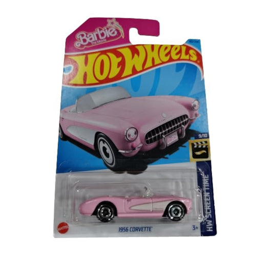 Hot Wheels Die-Cast Vehicle Corvette Barbie Movie 1956