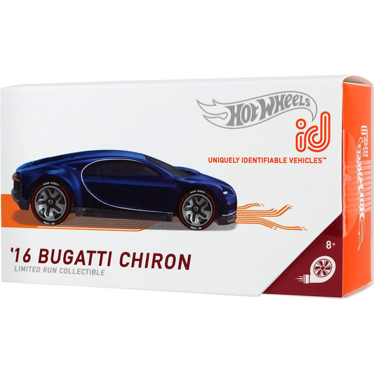 Hot Wheels iD Limited Run Collectible '16 Bugatti Chiron 1:64 Vehicle