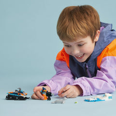 Lego City 60376 Arctic Explorer Snowmobile Vehicle Playset