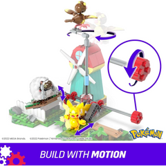 Mega Pokemon Country Side Windmill Playset
