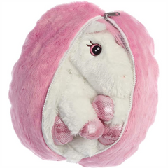 Aurora Dream Reversible Unicorn Cushion Plush Toy