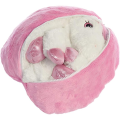 Aurora Dream Reversible Unicorn Cushion Plush Toy
