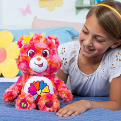 Care Bears Flower Power Bear Medium Plush Teddy Collectible Gift