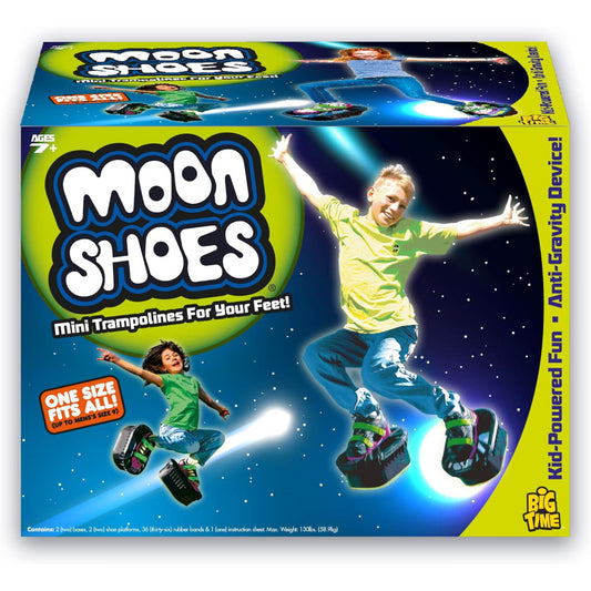 Stay Active Moon Shoes Bouncy Jumping Footwear
