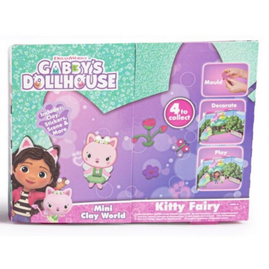 Gabby's Dollhouse Kitty Fairy Mini Clay World