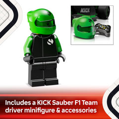 Lego Speed Champions 77247 Kick Sauber F1 Team C44 Race Car Playset
