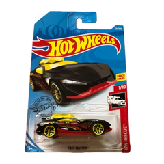 Hot Wheels Die-Cast Vehicle Black Fast Master Black