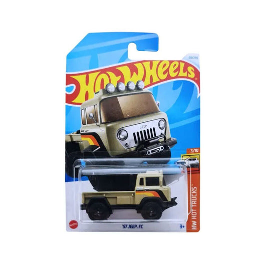 Hot Wheels Die-Cast Vehicle Jeep FC 1957