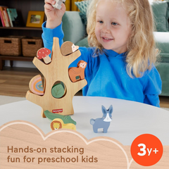 Fisher-Price Wooden Balance Tree Preschool Toy