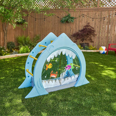 KidKraft Shark Escape Outdoor Climbing Frame for Kids