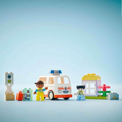 Lego Duplo 10447 Ambulance & Driver Construction Playset