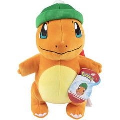 Pokemon Charmander with Beanie 8-Inch Plush Soft Toy