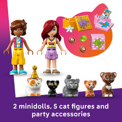 Lego Friends 42666 Cat Birthday Party Building Toy