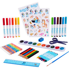 Bluey Art Compendium Carry Case Creative Set Paint Up Figure