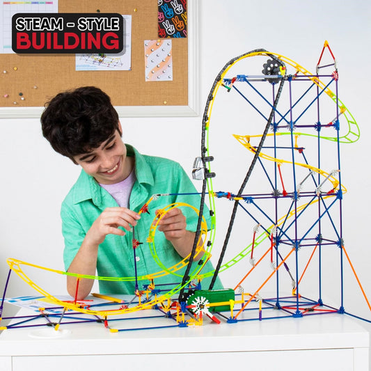 K'nex Stem Explorations Roller Coaster Building Set Gift