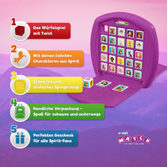 Top Trumps Spirit Match The Crazy Cube Game