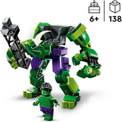 Lego Marvel 76241 Hulk Mech Armour Figure Playset